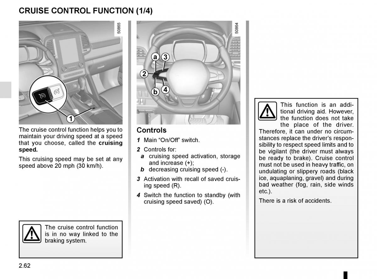 Renault Koleos II 2 owners manual / page 166