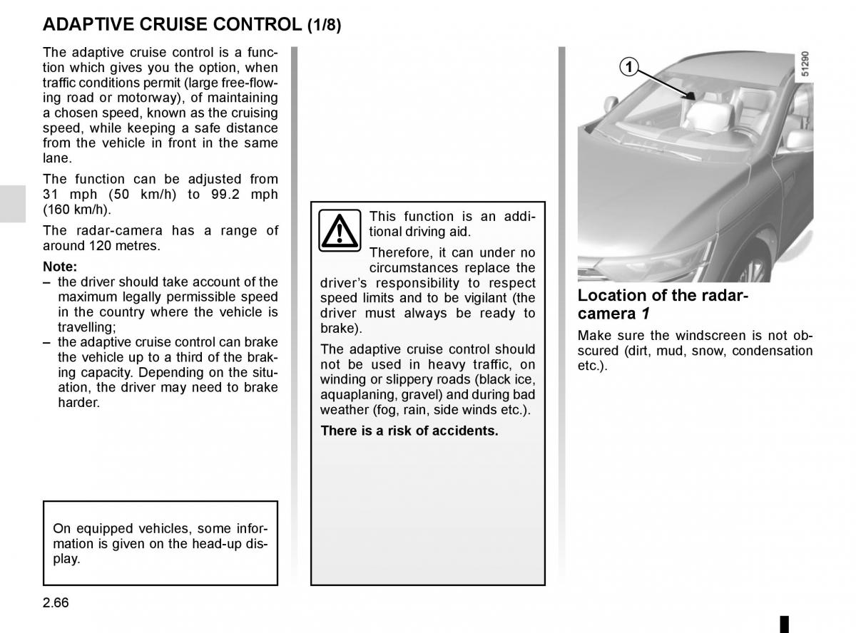 Renault Koleos II 2 owners manual / page 170