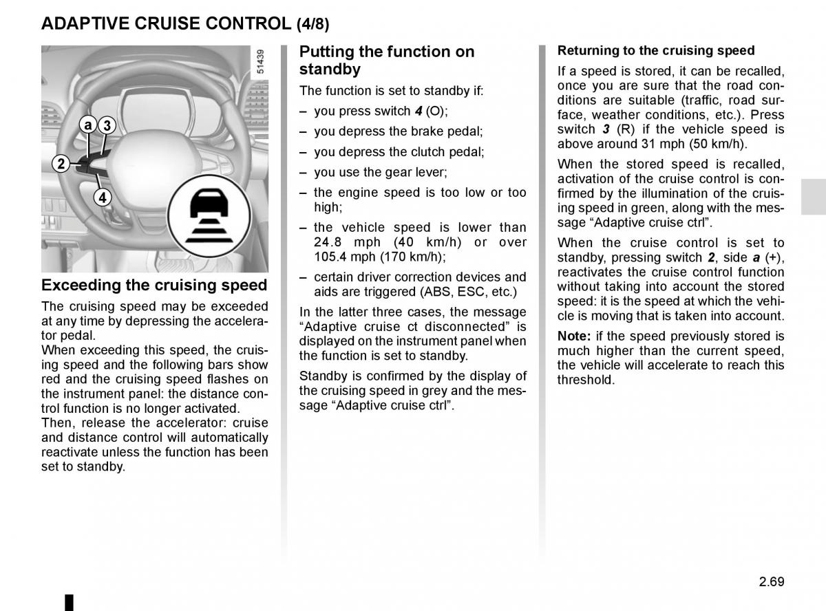 Renault Koleos II 2 owners manual / page 173