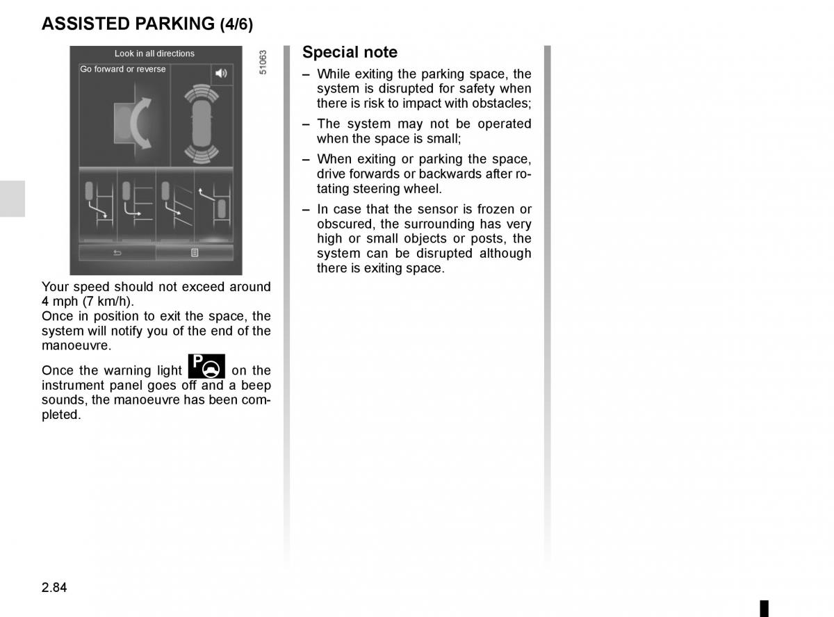 Renault Koleos II 2 owners manual / page 188