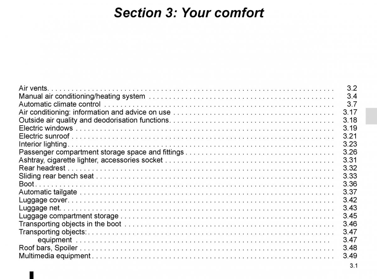 Renault Koleos II 2 owners manual / page 195