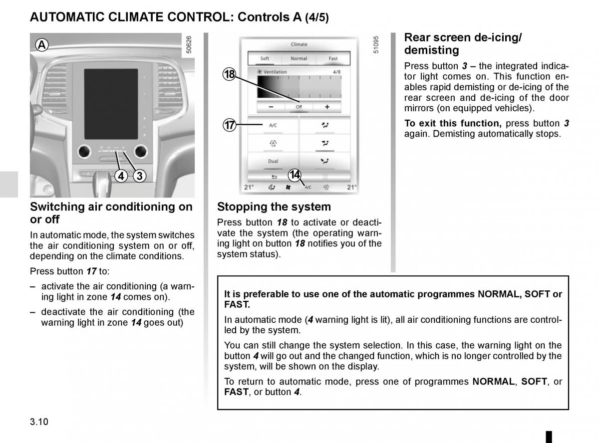 Renault Koleos II 2 owners manual / page 204