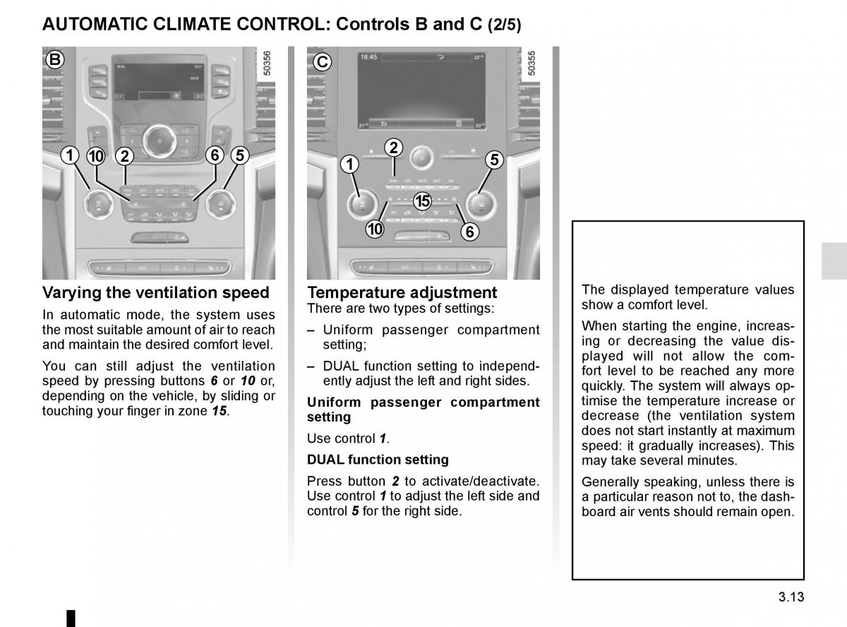 Renault Koleos II 2 owners manual / page 207