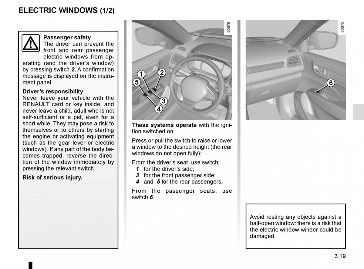 Renault Koleos II 2 owners manual / page 213