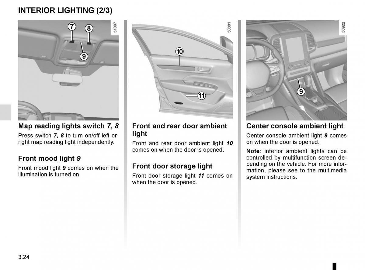 Renault Koleos II 2 owners manual / page 218