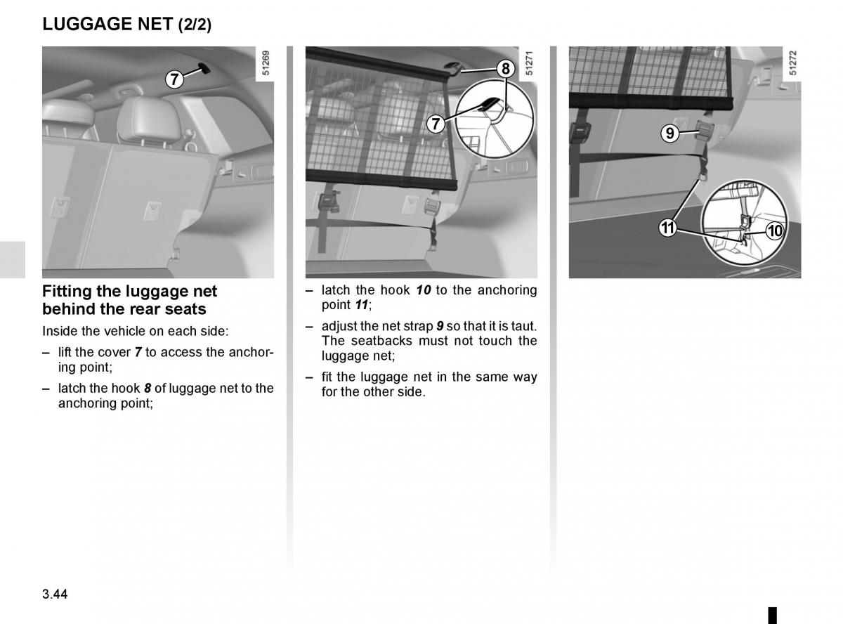 Renault Koleos II 2 owners manual / page 238