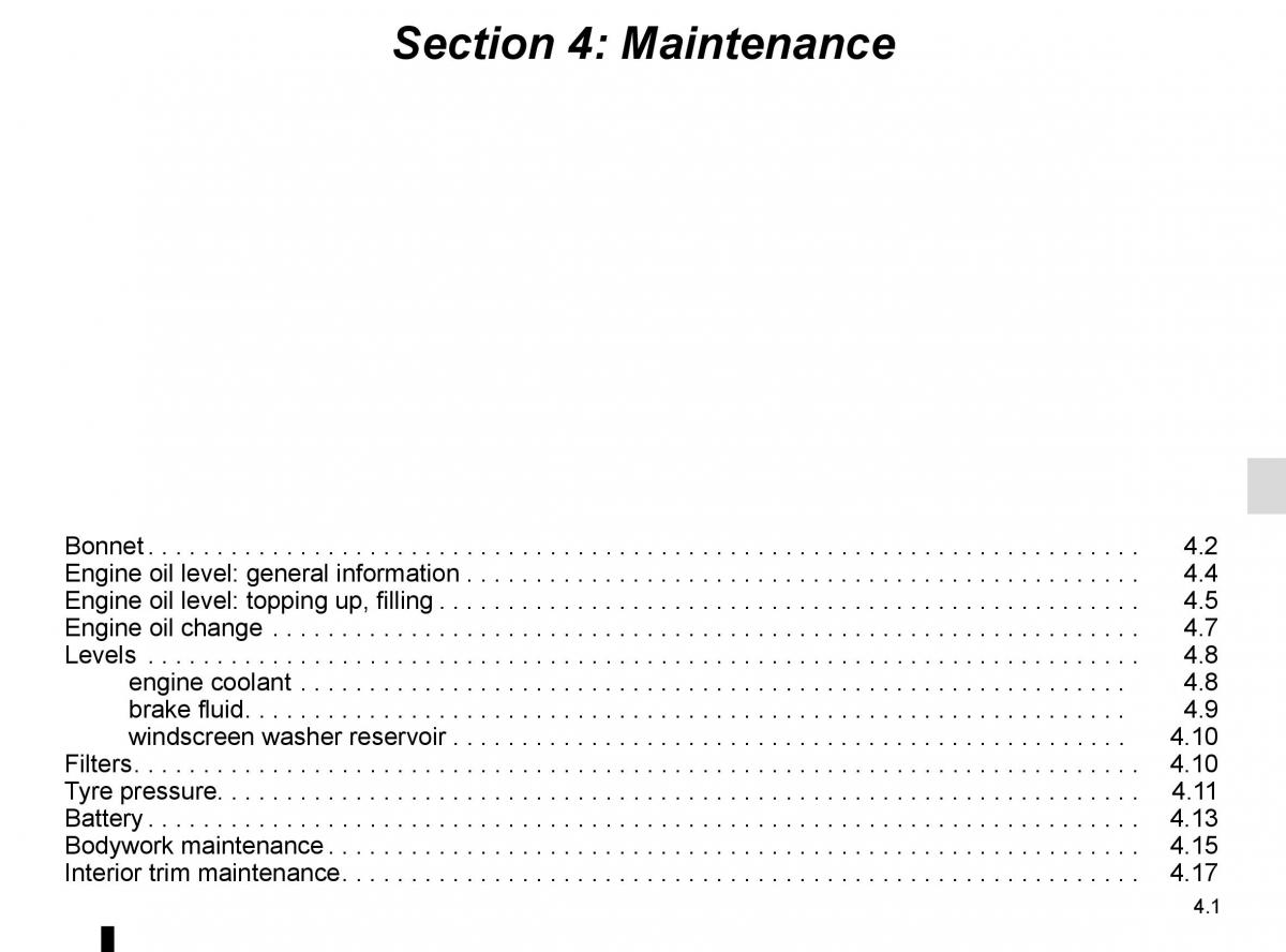 Renault Koleos II 2 owners manual / page 245