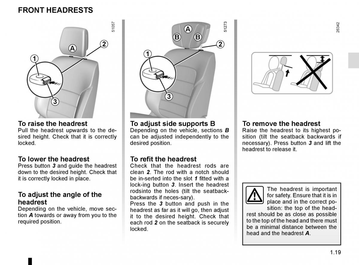 Renault Koleos II 2 owners manual / page 25