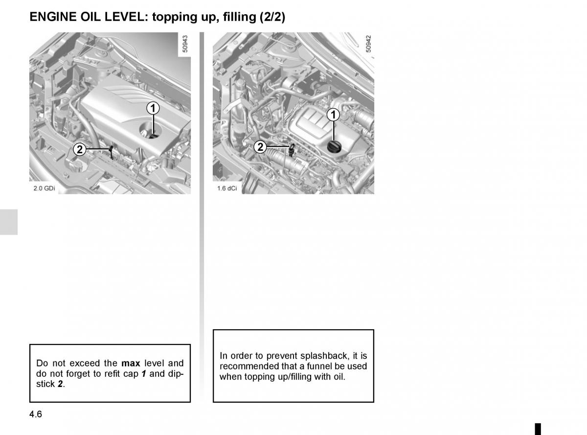 Renault Koleos II 2 owners manual / page 250