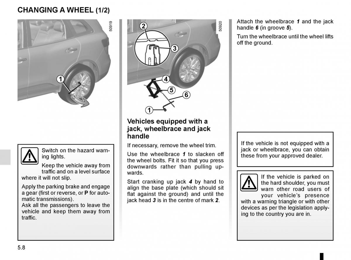 Renault Koleos II 2 owners manual / page 270