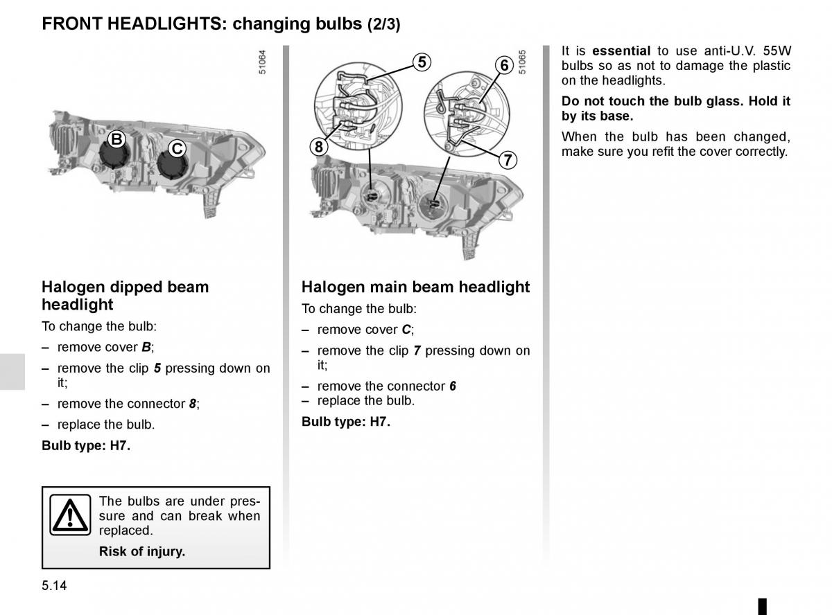 Renault Koleos II 2 owners manual / page 276