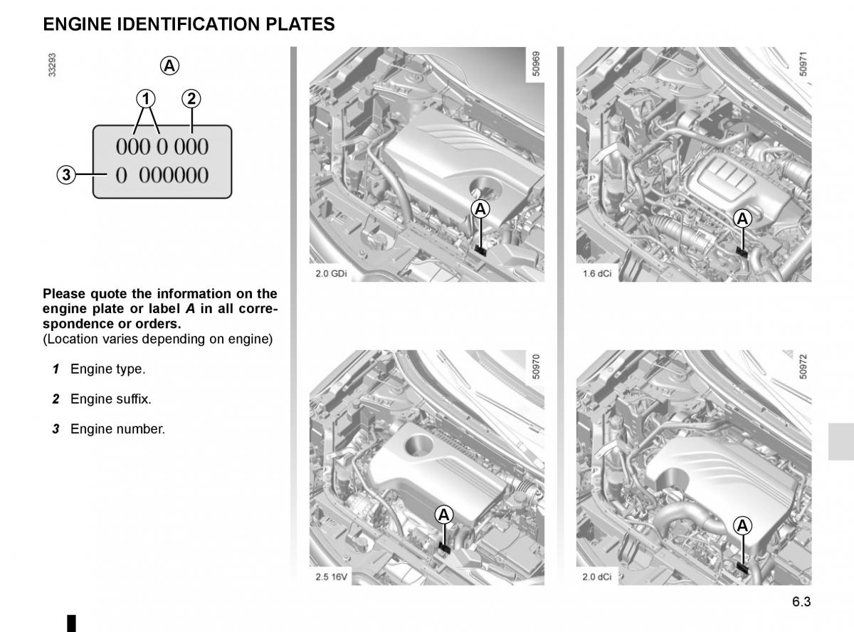 Renault Koleos II 2 owners manual / page 307