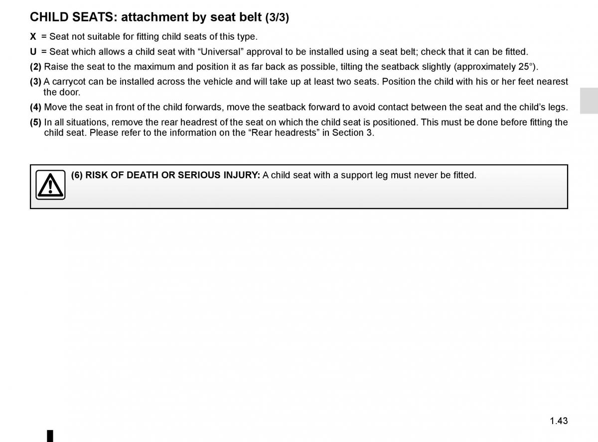 Renault Koleos II 2 owners manual / page 49