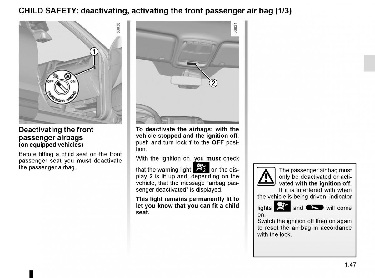 Renault Koleos II 2 owners manual / page 53