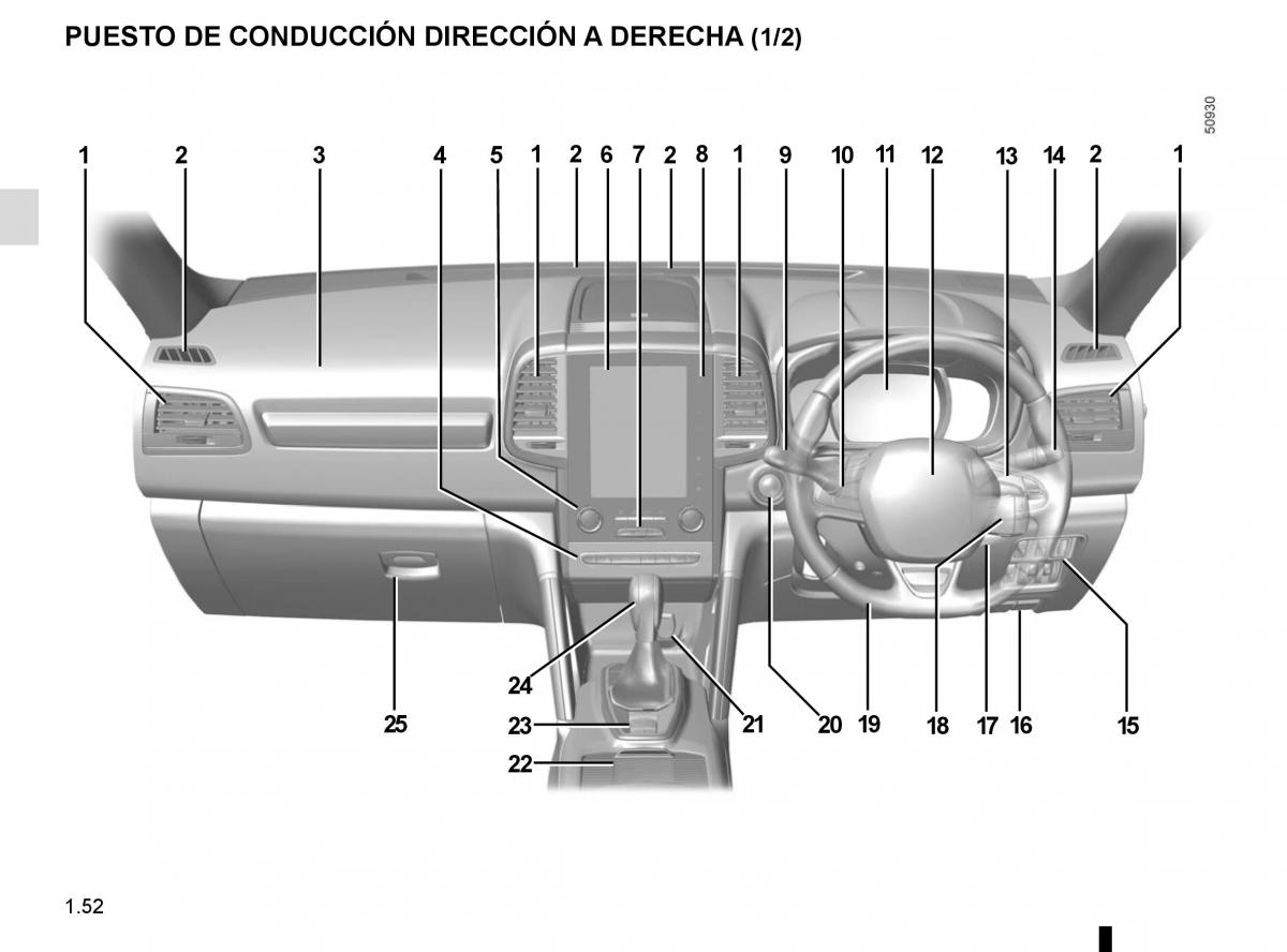 Renault Koleos II 2 manual del propietario / page 58