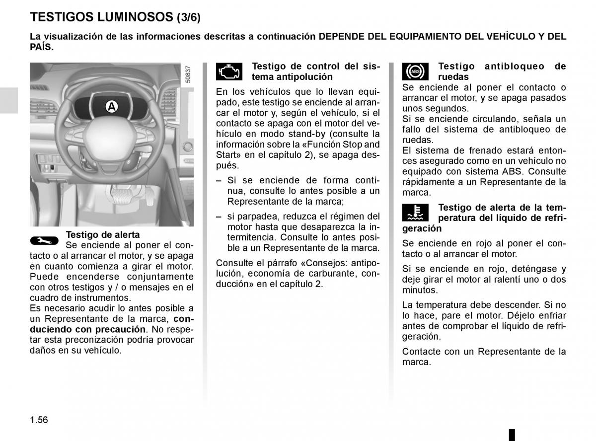 Renault Koleos II 2 manual del propietario / page 62