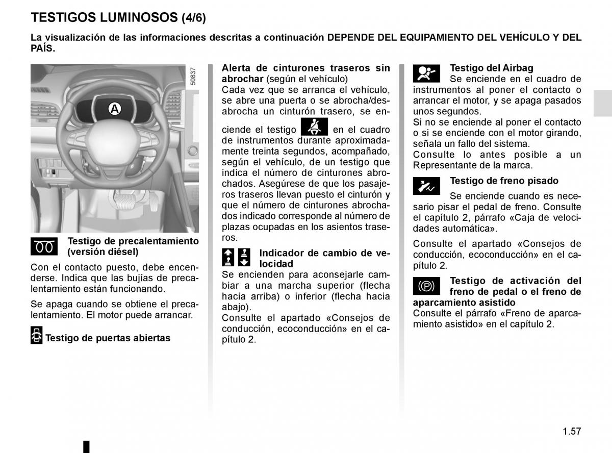 Renault Koleos II 2 manual del propietario / page 63