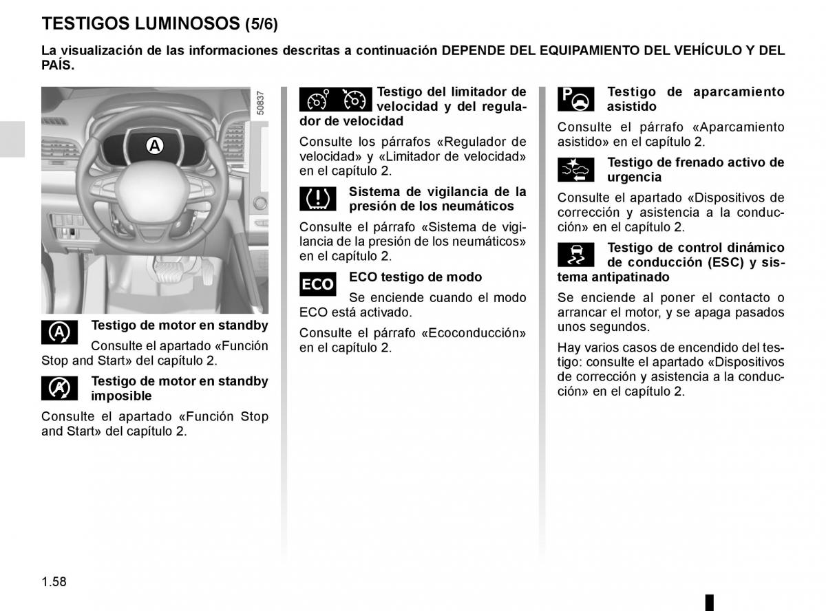 Renault Koleos II 2 manual del propietario / page 64