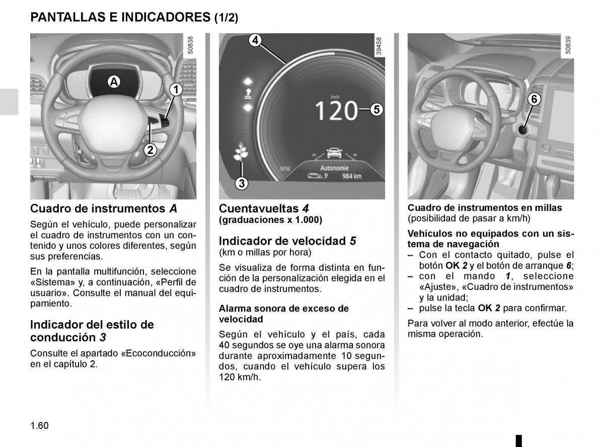 Renault Koleos II 2 manual del propietario / page 66