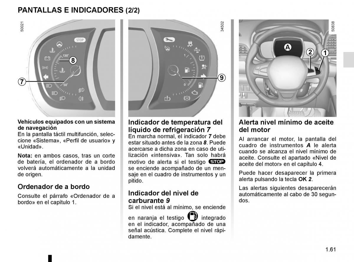 Renault Koleos II 2 manual del propietario / page 67