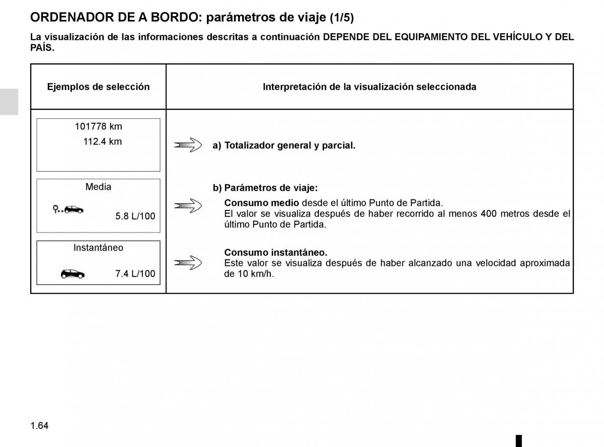 Renault Koleos II 2 manual del propietario / page 70