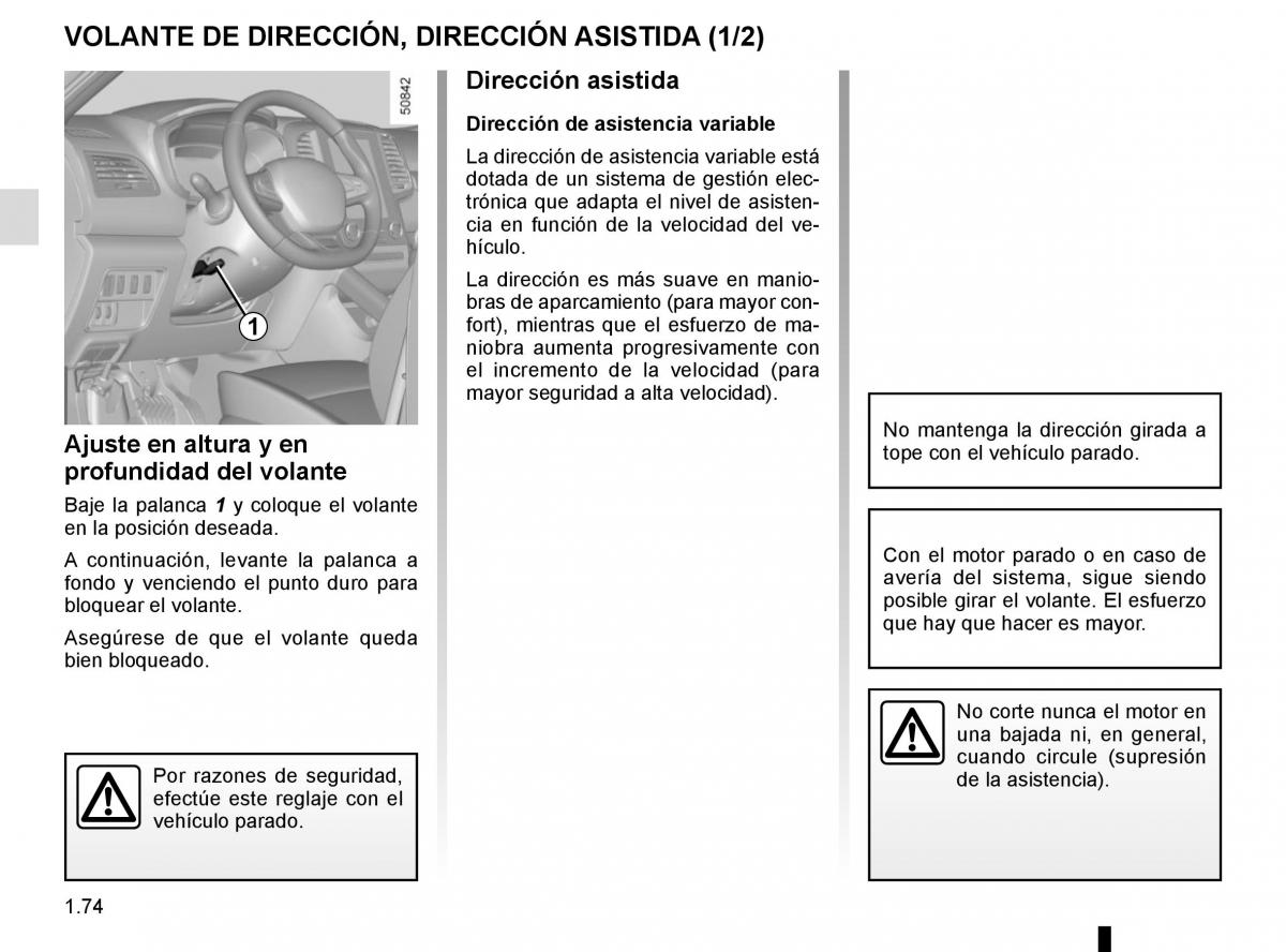 Renault Koleos II 2 manual del propietario / page 80