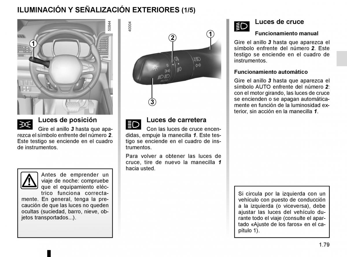 Renault Koleos II 2 manual del propietario / page 85