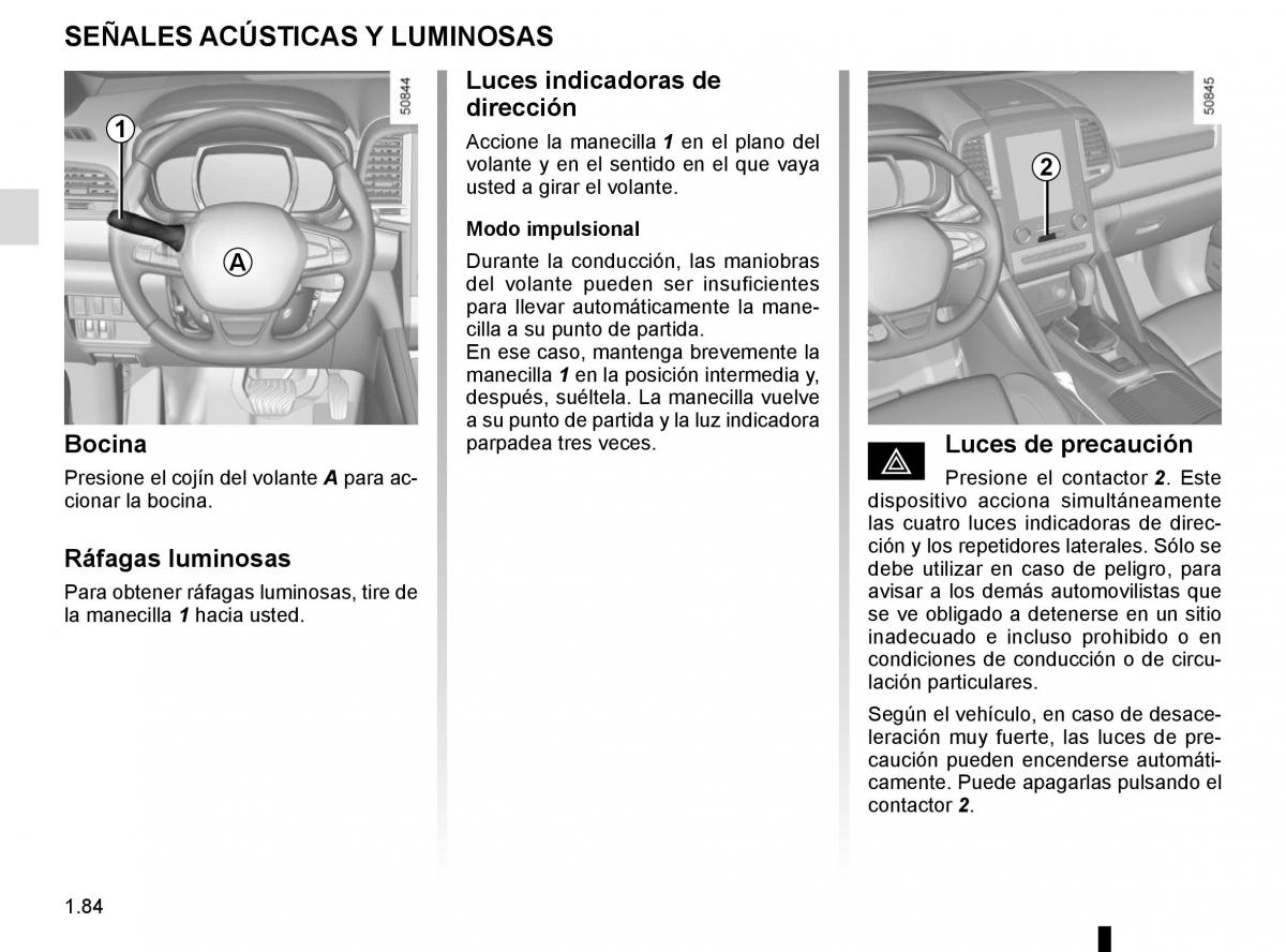 Renault Koleos II 2 manual del propietario / page 90