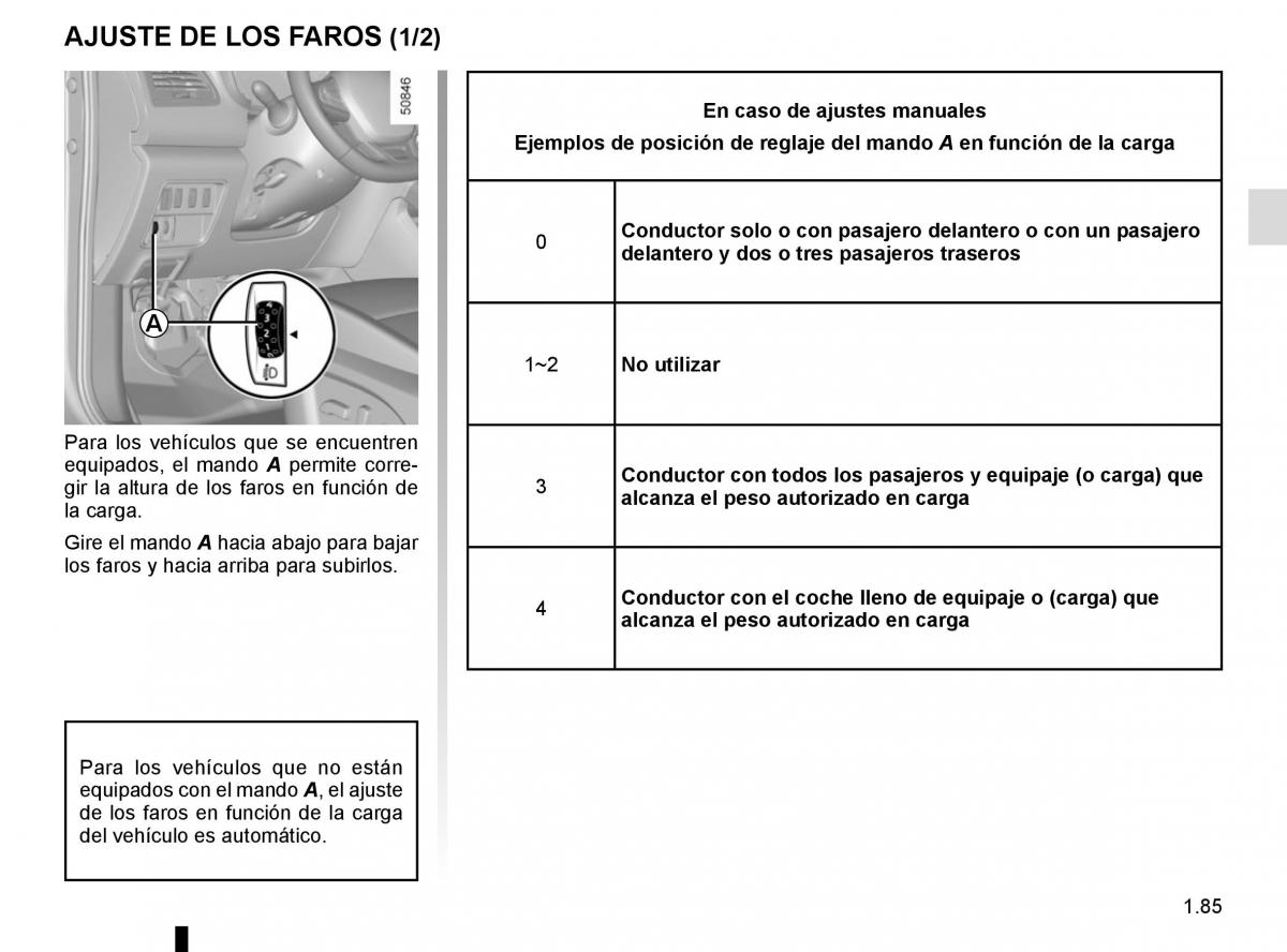 Renault Koleos II 2 manual del propietario / page 91