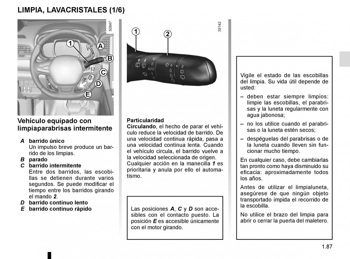 Renault Koleos II 2 manual del propietario / page 93