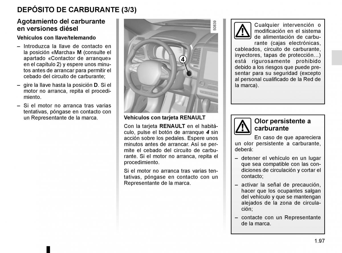 Renault Koleos II 2 manual del propietario / page 103