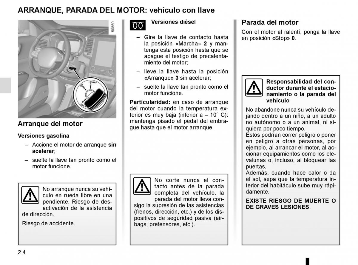 Renault Koleos II 2 manual del propietario / page 108