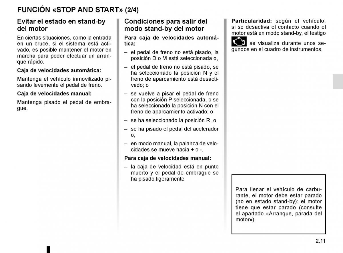 Renault Koleos II 2 manual del propietario / page 115