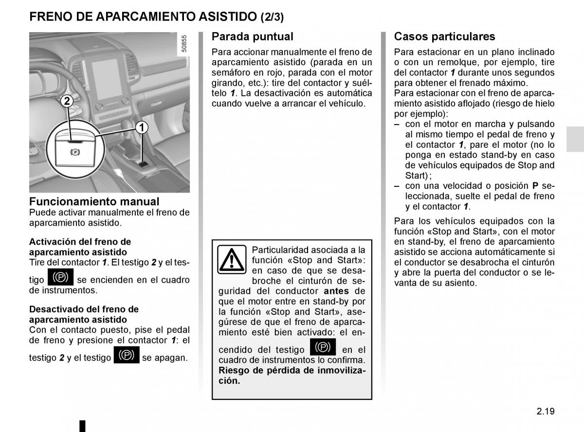 Renault Koleos II 2 manual del propietario / page 123