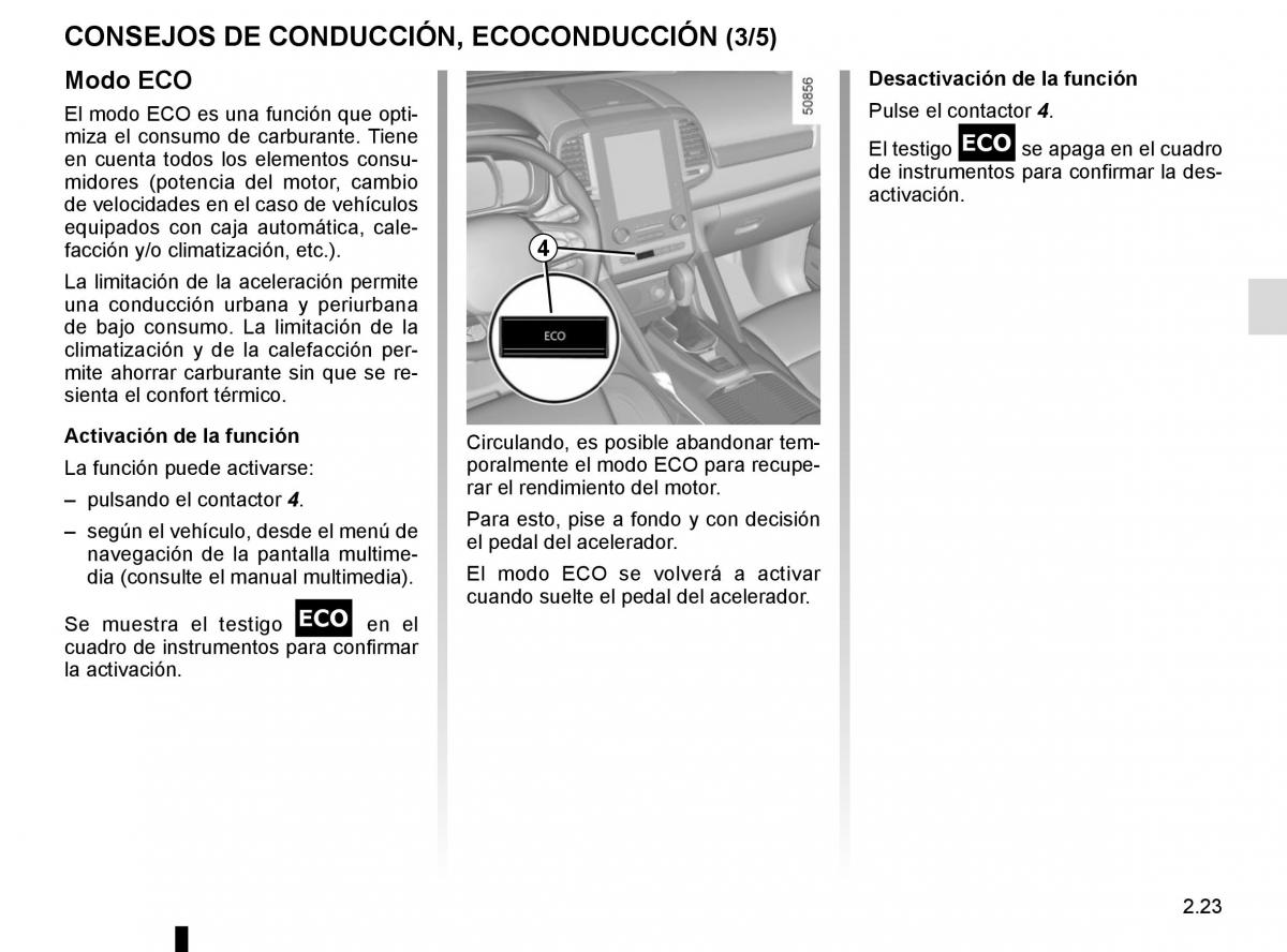 Renault Koleos II 2 manual del propietario / page 127