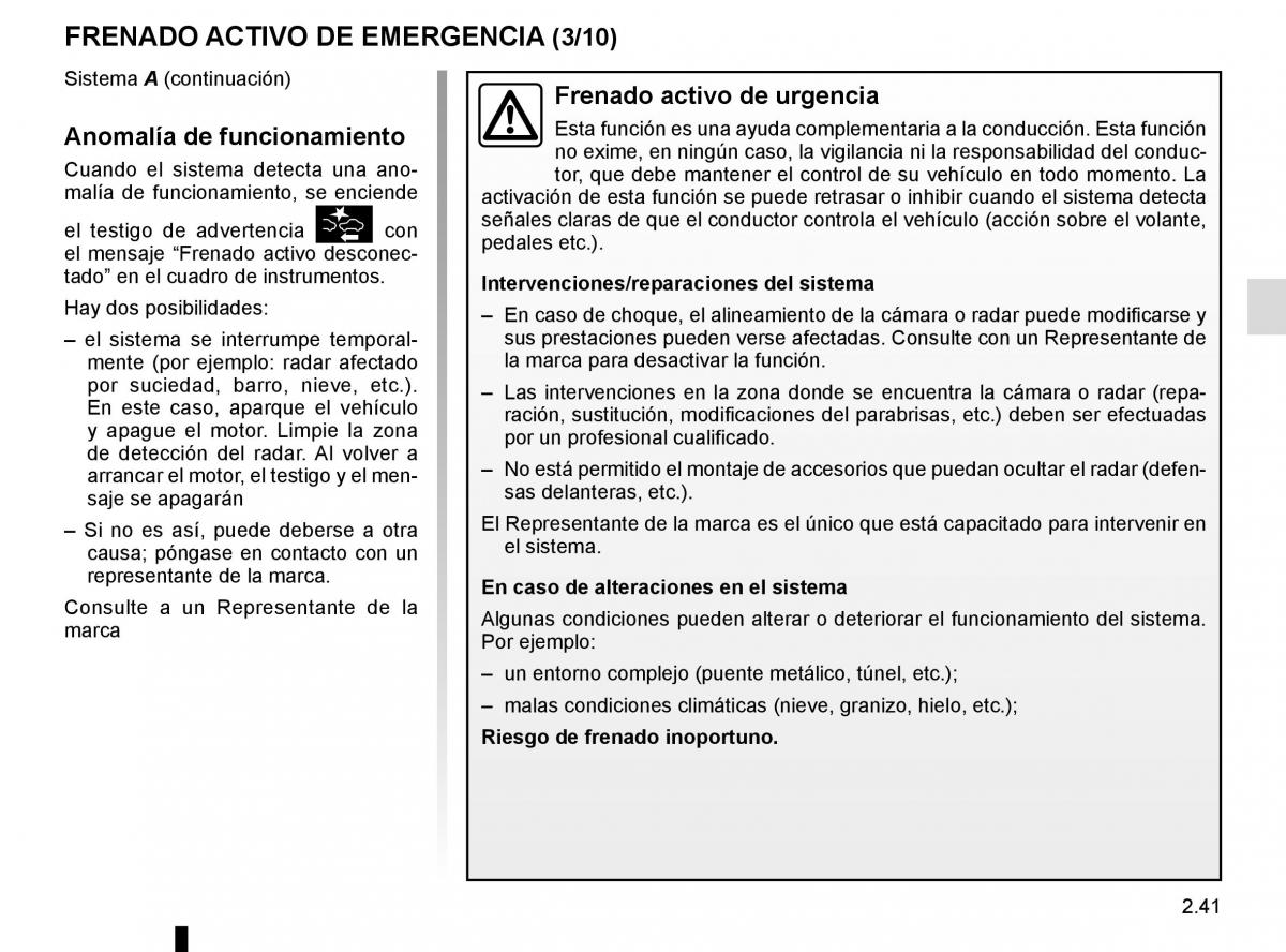 Renault Koleos II 2 manual del propietario / page 145