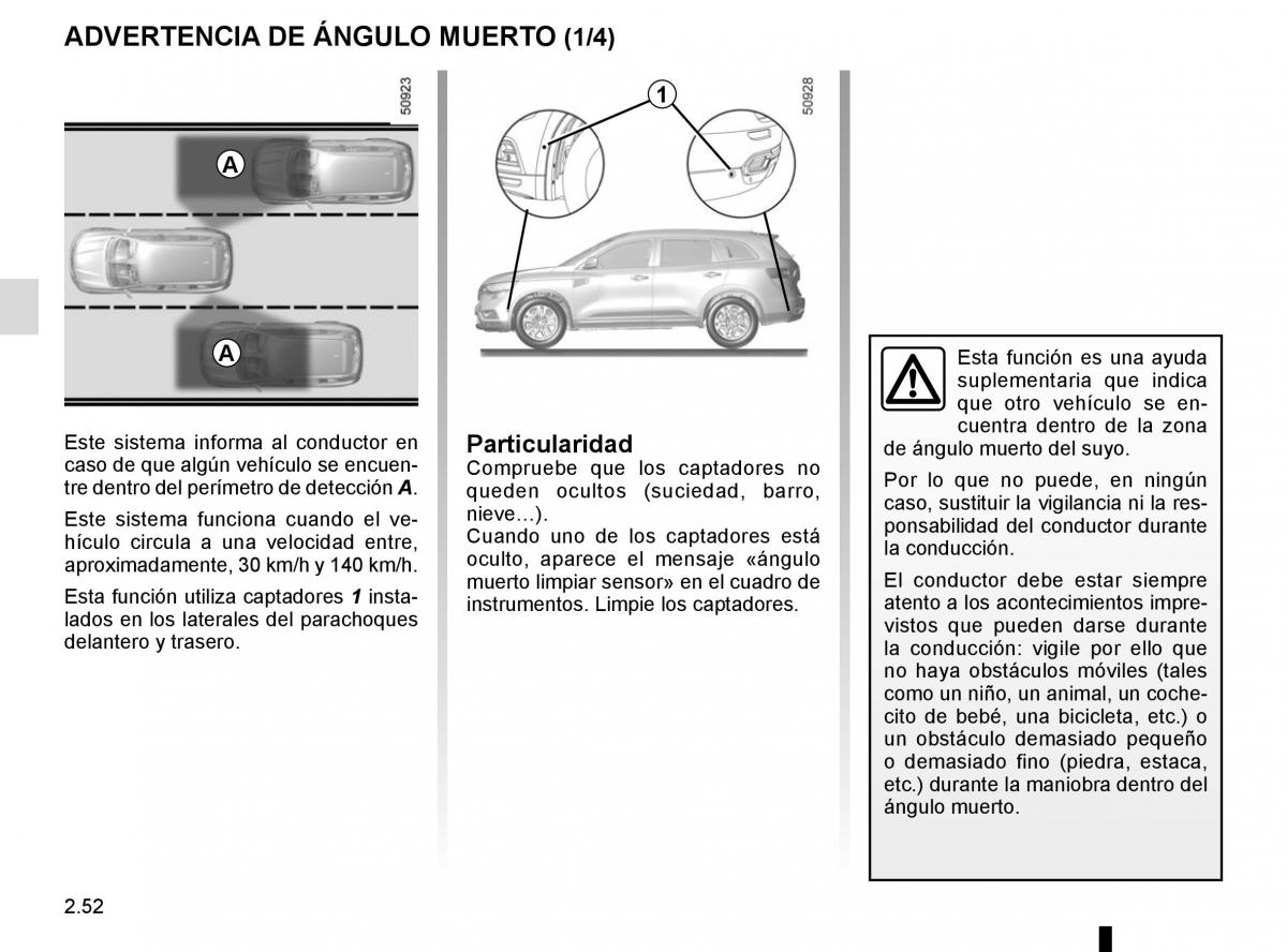 Renault Koleos II 2 manual del propietario / page 156