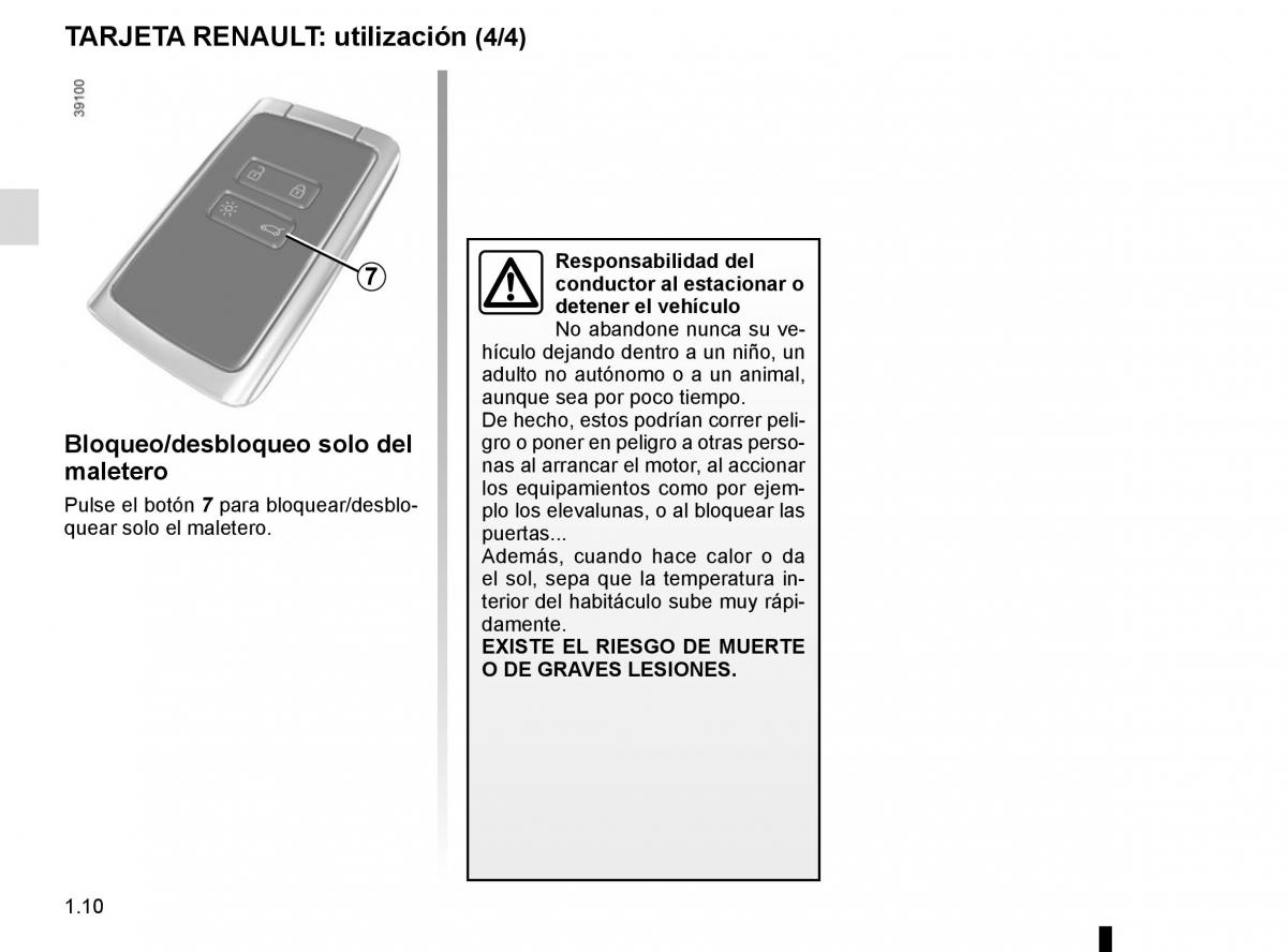 Renault Koleos II 2 manual del propietario / page 16