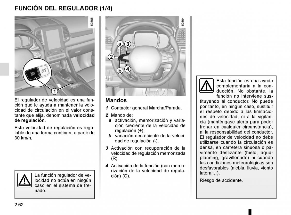 Renault Koleos II 2 manual del propietario / page 166