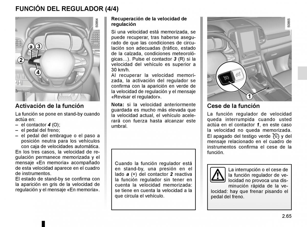 Renault Koleos II 2 manual del propietario / page 169