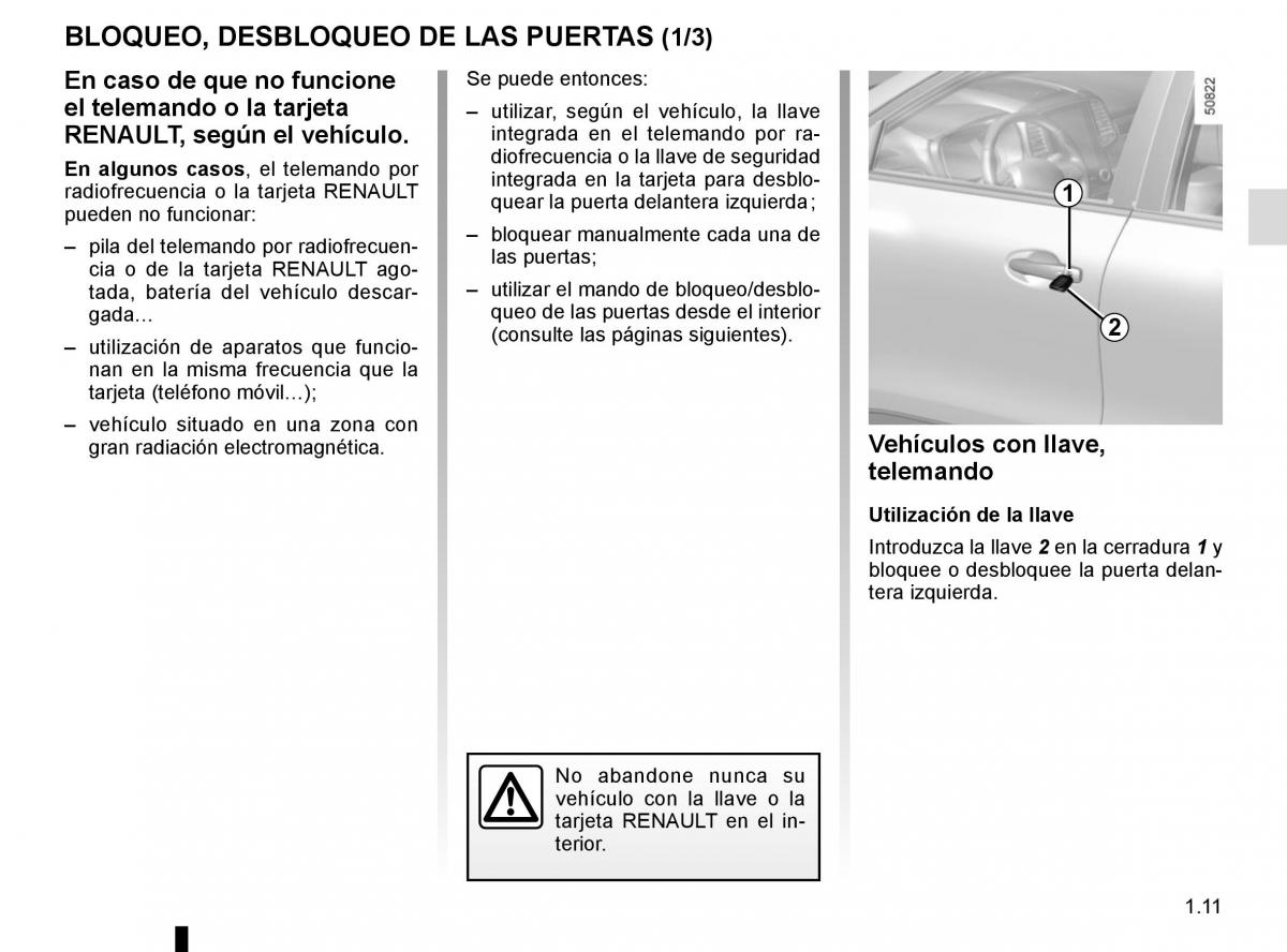 Renault Koleos II 2 manual del propietario / page 17