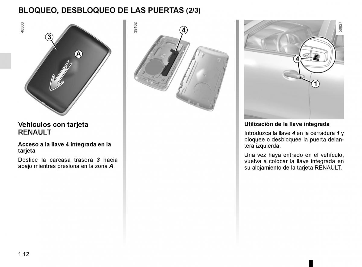 Renault Koleos II 2 manual del propietario / page 18