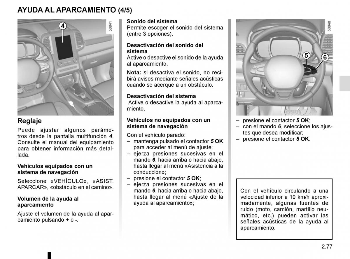 Renault Koleos II 2 manual del propietario / page 181