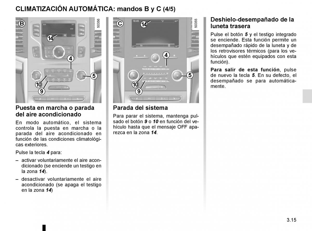 Renault Koleos II 2 manual del propietario / page 209