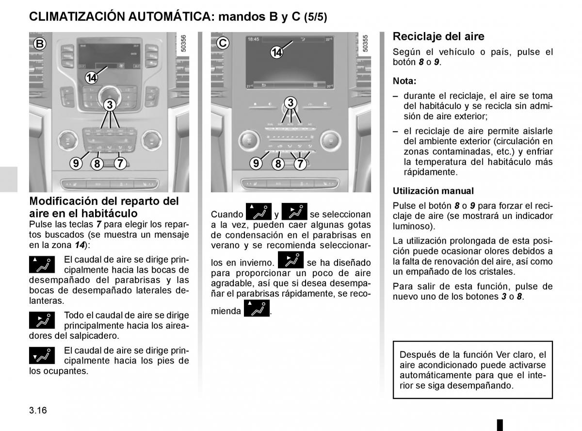 Renault Koleos II 2 manual del propietario / page 210