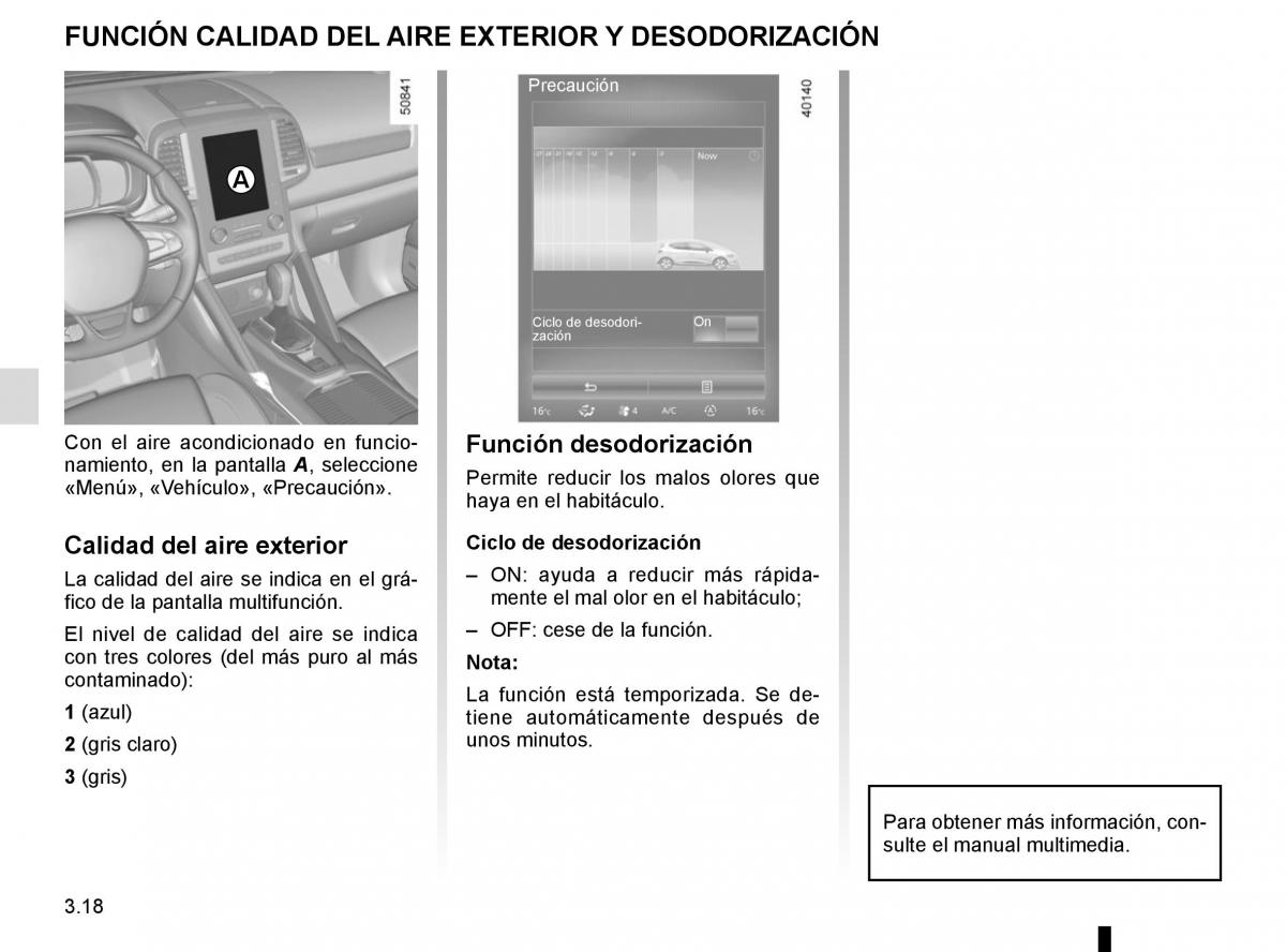 Renault Koleos II 2 manual del propietario / page 212