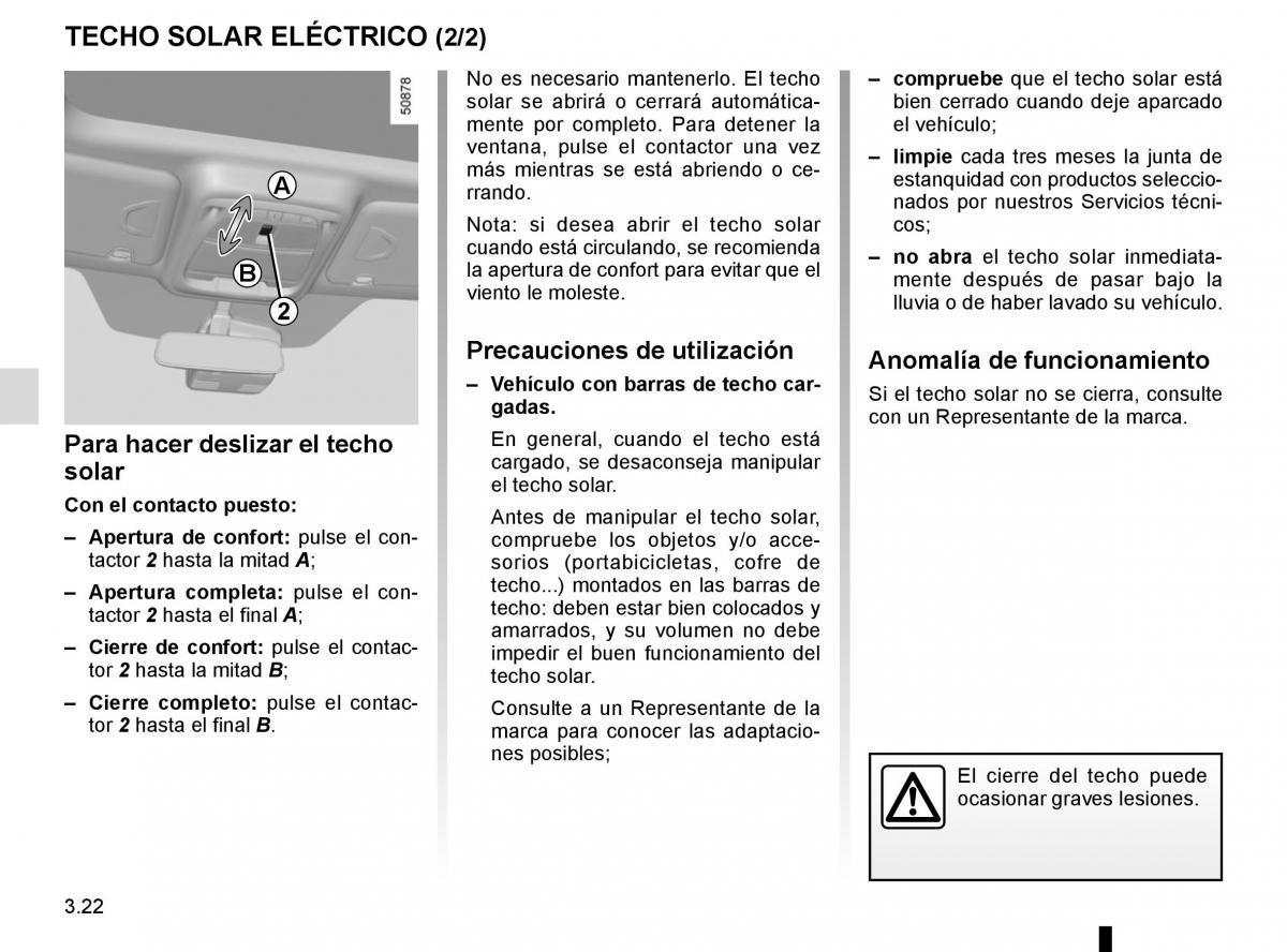 Renault Koleos II 2 manual del propietario / page 216