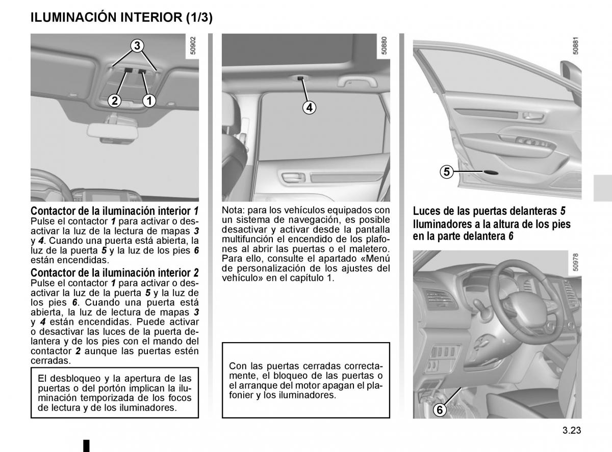 Renault Koleos II 2 manual del propietario / page 217