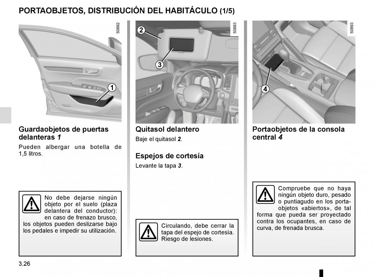 Renault Koleos II 2 manual del propietario / page 220