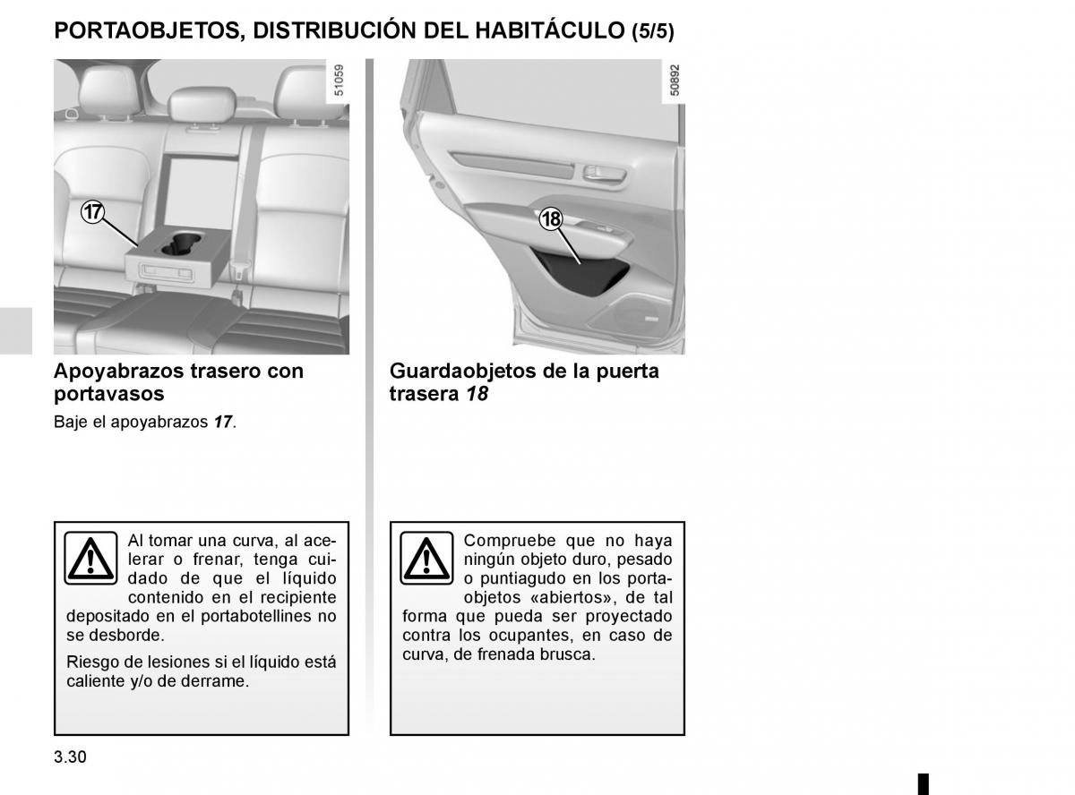 Renault Koleos II 2 manual del propietario / page 224